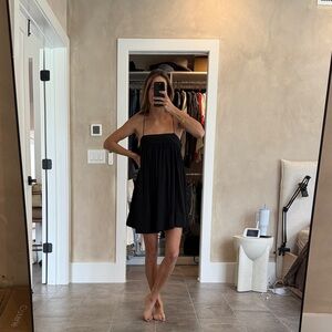 Abercrombie Baby Doll Black Dress